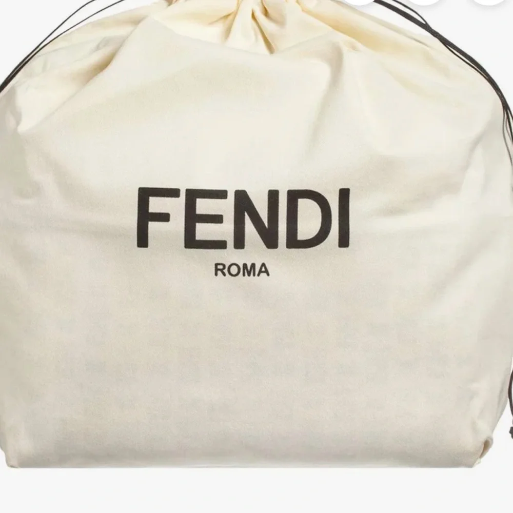 Multipurpose Fendi Black and Brown Monogram Baby/toddler bag. Diaper bag